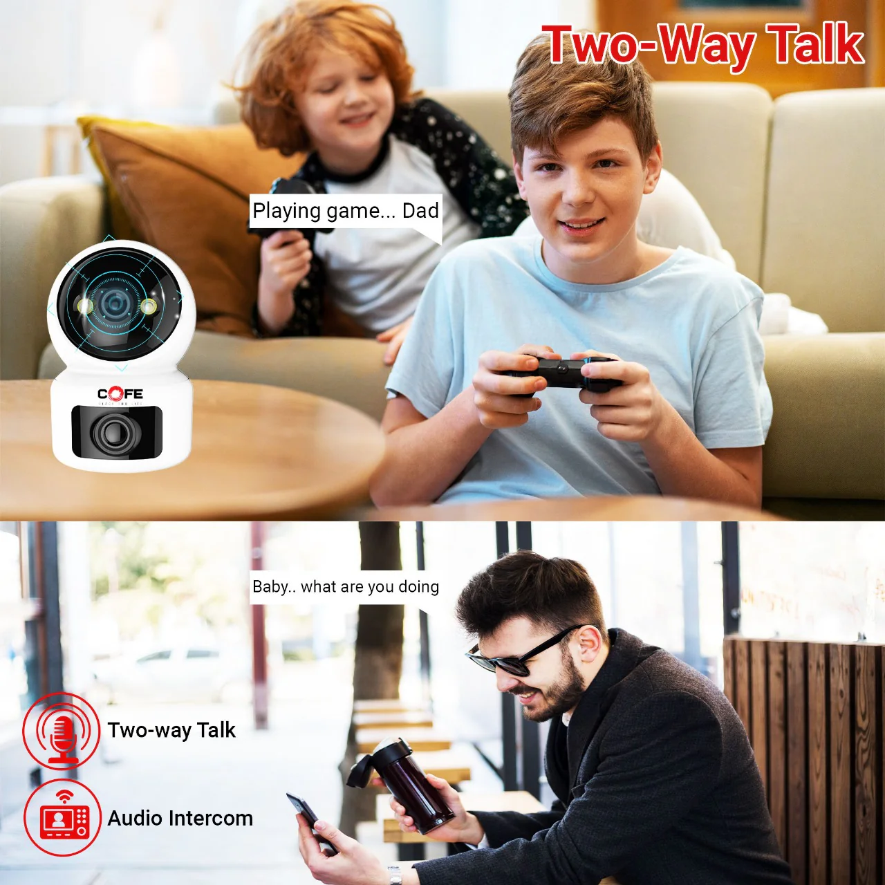 CF-W-03RB2 (Wi-Fi) (Dual lens Robo Cam) - Image 3